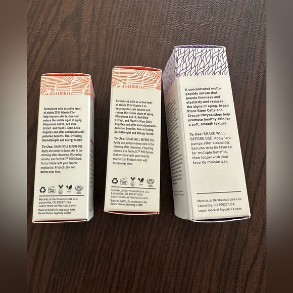 MyCHELLE DERMACEUTICALS skin care set of serums - Picture 4 of 10